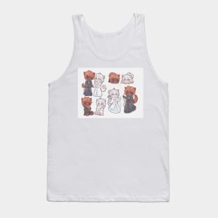 FFXIV Temieri Themis Elidibus Erichthonios Ericthemis Cats Tank Top